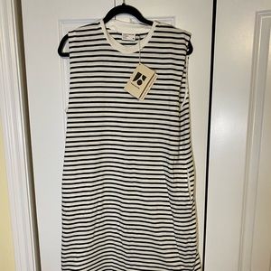 Frank & Oak stripe dress with pockets - new with tags